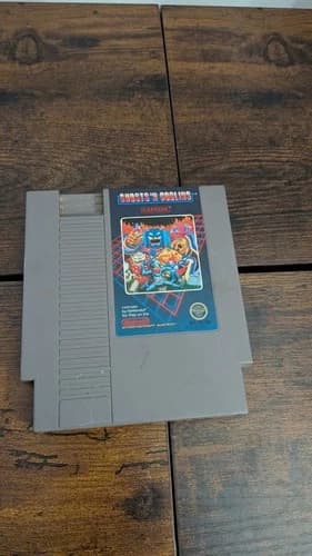 Ghosts N Goblins NES game great condition, works well Capcom 1985