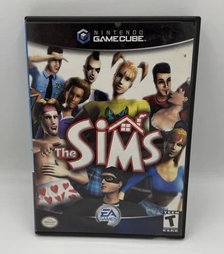 EA Games The Sims Nintendo GameCube 2003 Simulation T CIB The Sims Series
