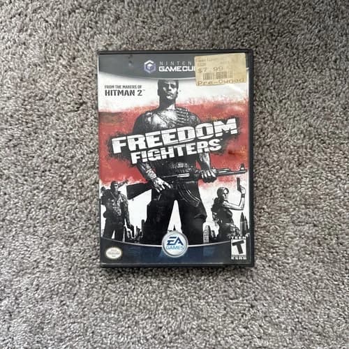 Freedom Fighters (Nintendo GameCube, 2003) Complete Tested & Works