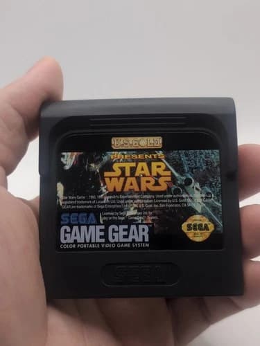 Star Wars Sega Game Gear Tested Working