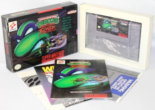 Teenage Mutant Ninja Turtles: Tournament Fighters SNES Complete CIB! VERY NICE!