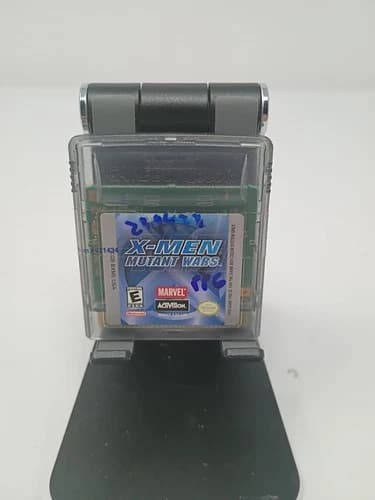 X-Men Mutant Wars GBC Game Boy Color Blockbuster Rental Authentic Tested
