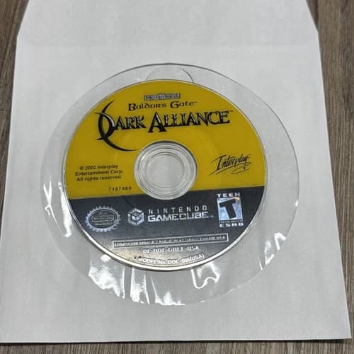 Baldur's Gate Dark Alliance (Gamecube)(Disc Only)