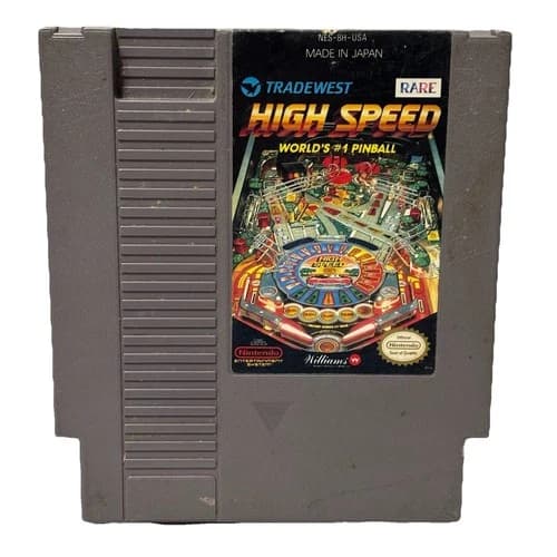 High Speed - 1991 NES Nintendo Game - Cart Only - TESTED!