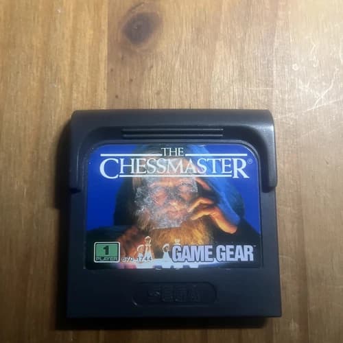 The Chessmaster - Sega Game Gear Game Cartridge - Tested & Working ♟️