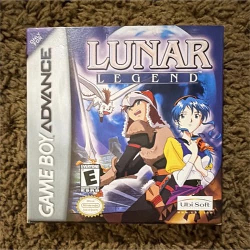 Ubi Soft Lunar Legend Game Boy Advance RPG 2002 CIB Authentic & Tested