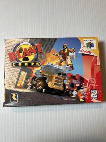 Blast Corps Nintendo 64 (N64) Complete in Box