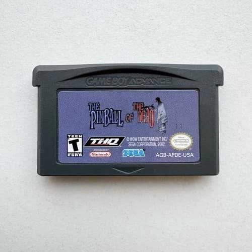 Nintendo Gameboy Advance (GBA) The Pinball of the Death Game [Cartridge Only]