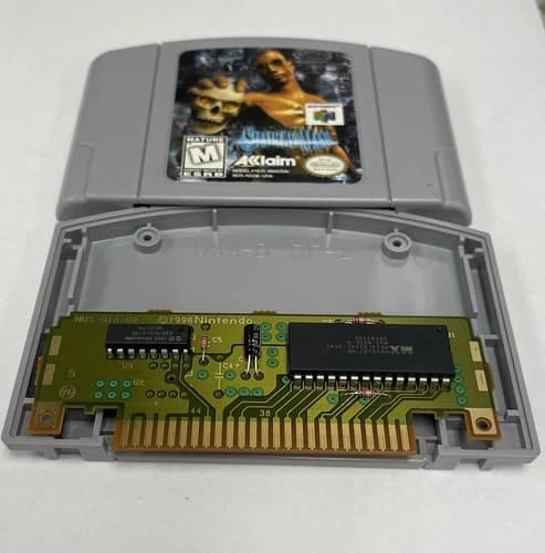 Shadow Man (Nintendo 64, 1999) N64- Tested- Authentic- Cart Only