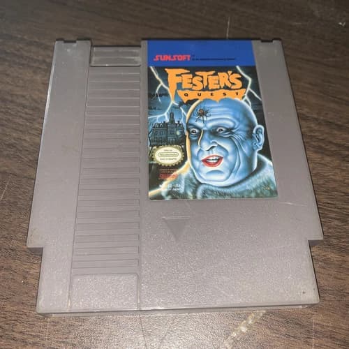 Fester's Quest (Nintendo Entertainment System, 1989) Authentic, Tested Working!!