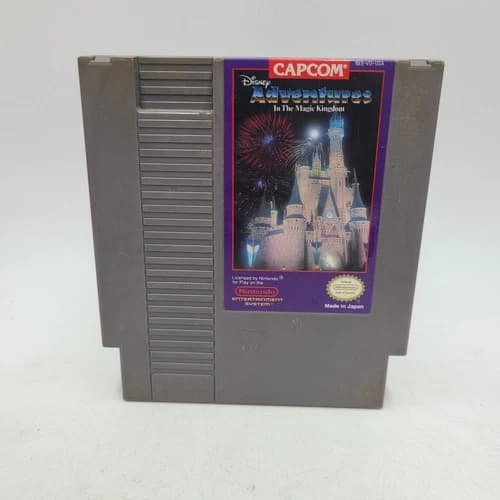 Disney Adventures in the Magic Kingdom (Nintendo NES, 1990) *TESTED*