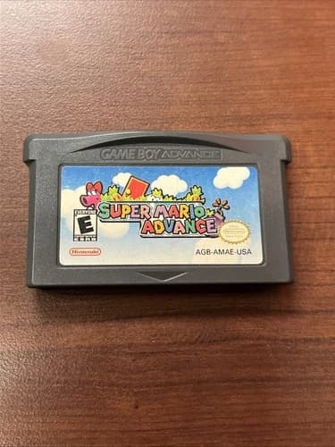 Super Mario Advance Nintendo Gameboy Advance GBA Authentic Cartridge