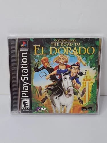 Gold and Glory: The Road to El Dorado (Sony PlayStation 1, 2000) Complete