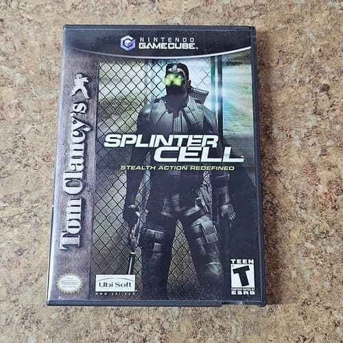 Tom Clancy's Splinter Cell (GameCube, 2003) CIB Tested & Working!