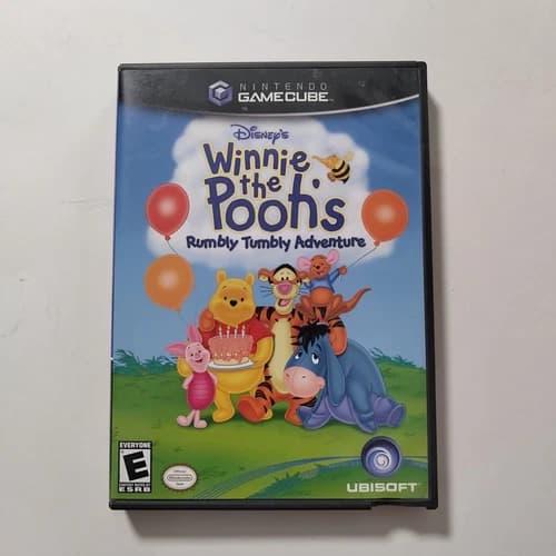 Nice! Winnie the Pooh's Rumbly Tumbly Adventure Nintendo GameCube CIB Complete