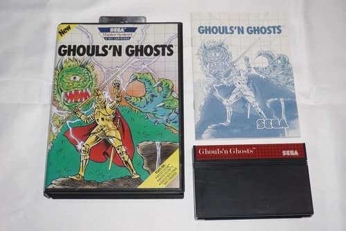 Ghouls N Ghosts (Sega Master System SMS) Complete in Case