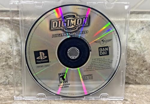 2000 Ban Dai - Digimon World - PlayStation (PS1) - Disc Only