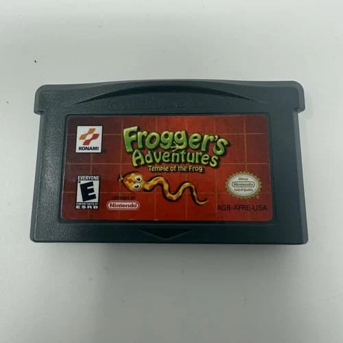 Frogger's Adventures Temple Of The Frog Nintendo Game Boy Advance GBA Video Game