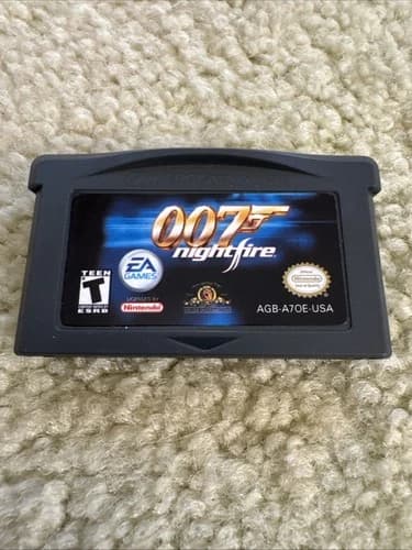 007: NightFire (Nintendo Game Boy Advance, 2003) Cartridge Only Tested Authentic