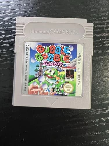 Bubble Bobble Game Boy GB Tested Working Authentic Cartridge