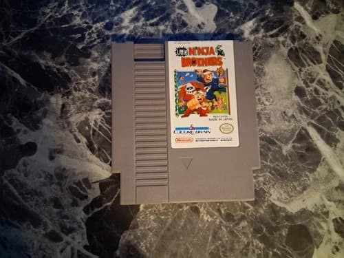 Little Ninja Brothers Nintendo NES Authentic Tested Contacts Cleaned