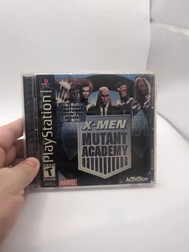 X-Men Mutant Academy PlayStation 1 PS1 Complete in Box
