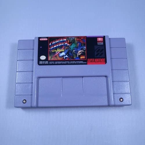Captain America and the Avengers - Super Nintendo - Cart Only - Tested