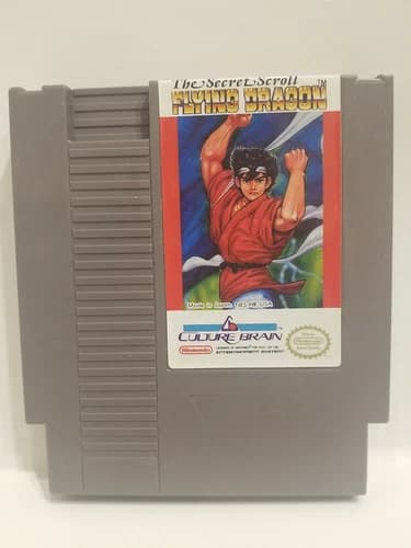 Flying Dragon: The Secret Scroll (Nintendo Entertainment System, 1989) NES