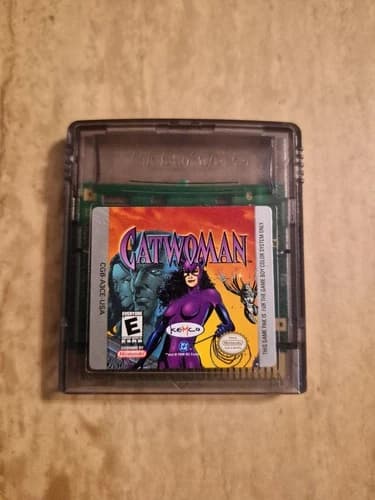 Catwoman Nintendo GameBoy Color GBC Authentic Cart Only