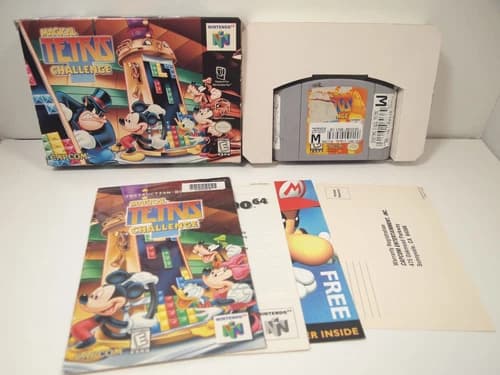 Magical Tetris Challenge (Nintendo 64 | N64) Complete in Box CIB