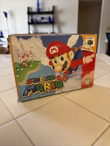 Super Mario 64 - Nintendo 64 (N64) - Complete In Box - Tested