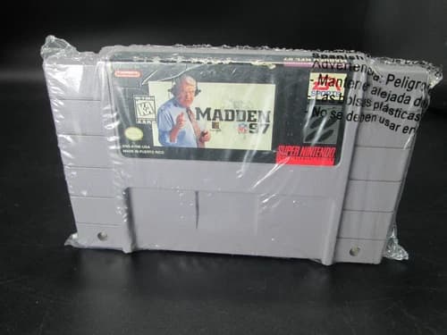 Madden NFL 98 (Super Nintendo Entertainment System, 1997) Tested