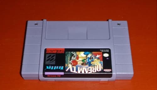 Dream T.V. TV (Super Nintendo Entertainment System, 1994 SNES)-Cart Only