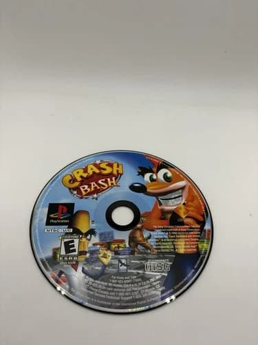 Crash Bash (Sony PlayStation 1, 2000) PS1 Disc Only