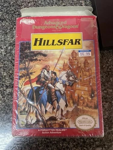 Advanced Dungeons & Dragons: Hillsfar (Nintendo Entertainment System, 1993) CIB