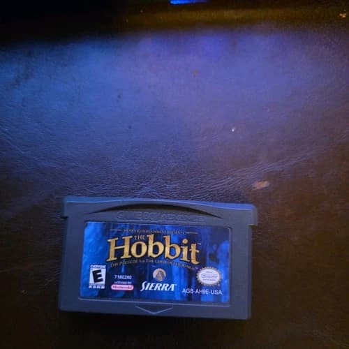 The Hobbit (Nintendo GameBoy Advance, 2003) GBA Cartridge Only Authentic