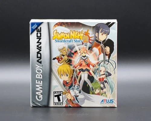 Summon Night Swordcraft Story 2 GBA Gameboy Advance CIB ALL Inserts Atlus