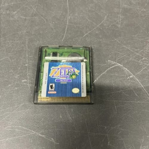 Legend Of Zelda Oracle Of Ages (Gameboy Color) Tested and Works!