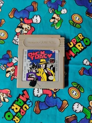 Dick Tracy (Nintendo Game Boy) Cartridge - Tested & Working Authentic RARE