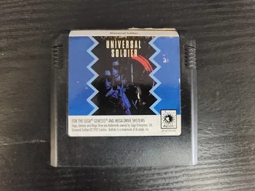 Universal Soldier for Sega Genesis Cart Great Shape