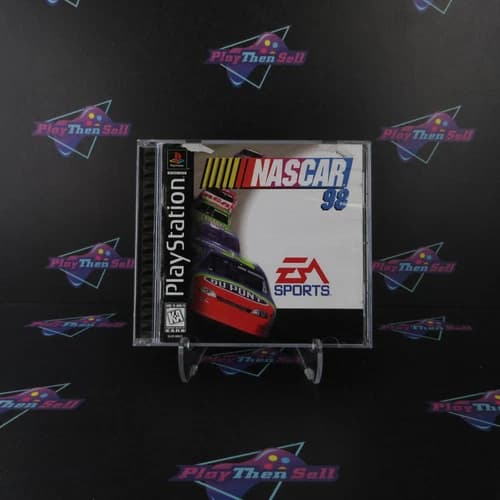 NASCAR 98 PS1 PlayStation 1 Complete - 1 Year Warranty VG