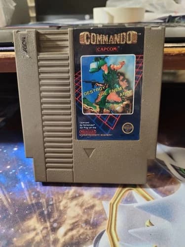Commando (Nintendo Entertainment System, 1986) Pre-Owned