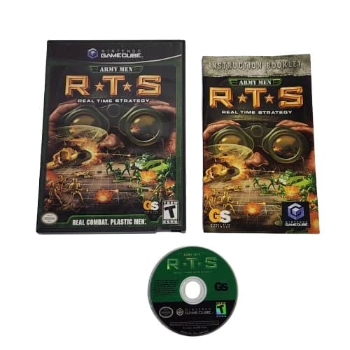 Army Men RTS Nintendo GameCube Authentic Tested CIB