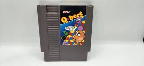 Q*bert NES Video Game Classic Puzzle Arcade Nintendo Retro