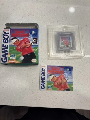 Sports Illustrated Golf Classic Nintendo Game Boy CIB Complete In Box 1994 Works