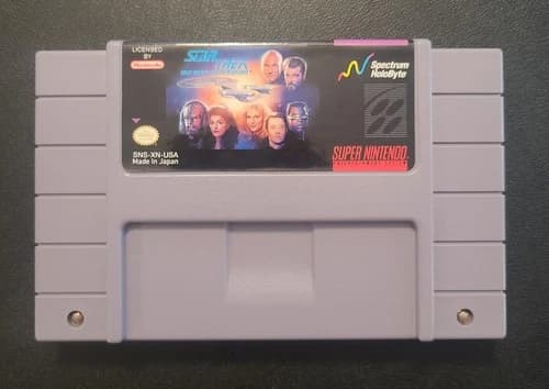 Star Trek the Next Generation Super Nintendo SNES Game Only