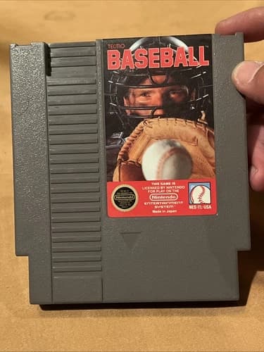 Tecmo Baseball (Nintendo Entertainment System, 1989) Cartridge Only Tested
