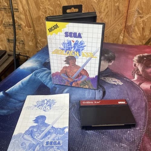 Golden Axe Sega Master System Complete CIB