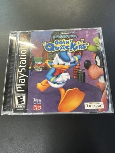 Disney's Donald Duck: Goin' Quackers (Sony PlayStation 1, 2000)