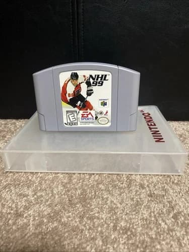 NHL 99 Nintendo 64 N64 Cartridge 1998 Authentic Tested 03/26.